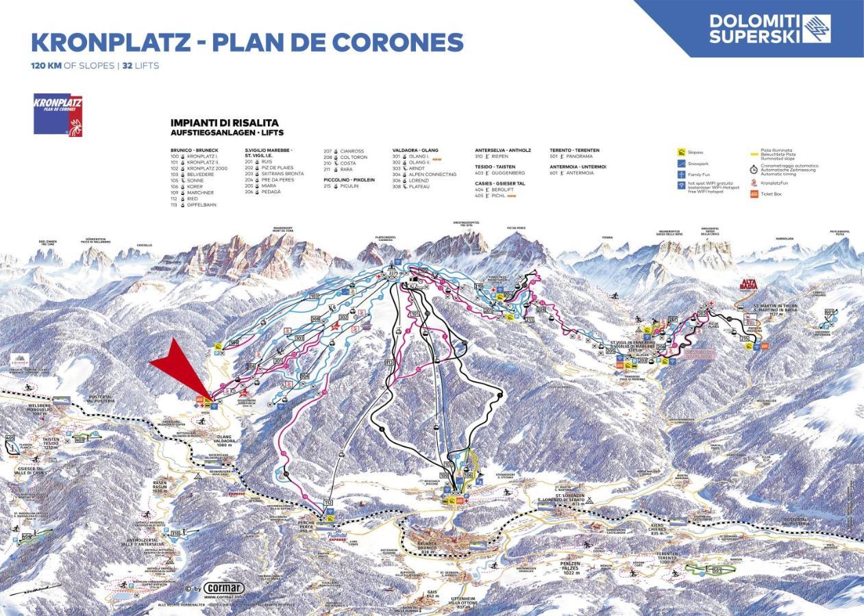 Kronplatz Apartment Sorafurcia Exterior photo